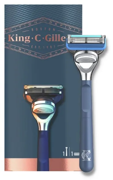 Gillette - King C. Rakapparat - 5 blad